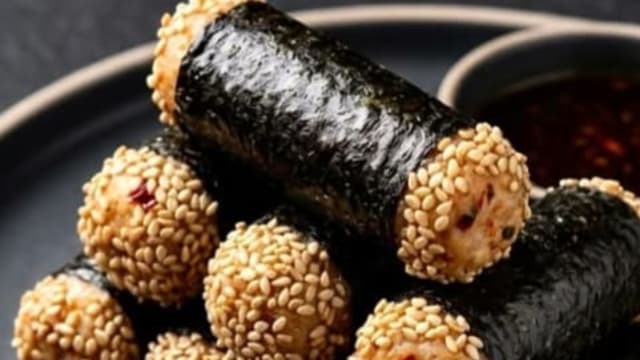 食谱：芝麻紫菜鱼卷