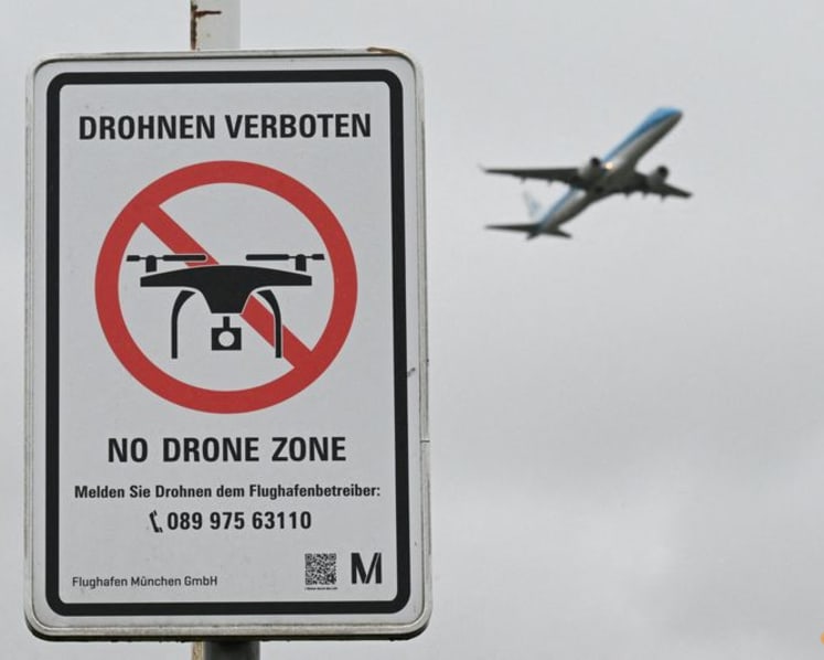 Drone sightings disrupt traffic at Eindhoven airport