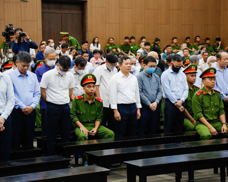 Vietnam jails 30 people for graft worth US$45 million