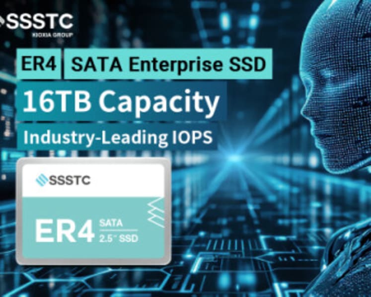 SSSTC Launches 16TB Enterprise SATA SSD with Breakthrough IOPS Performance