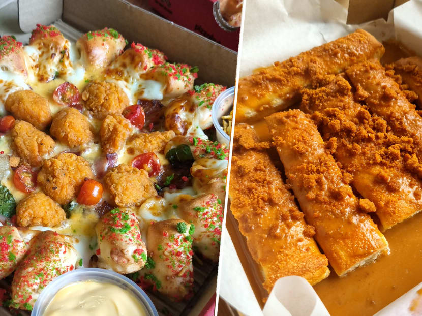 Pizza Hut’s mouthful of a festive pie is out today - and we get a preview of their decadent Lotus biscoff desserts which are out next month.