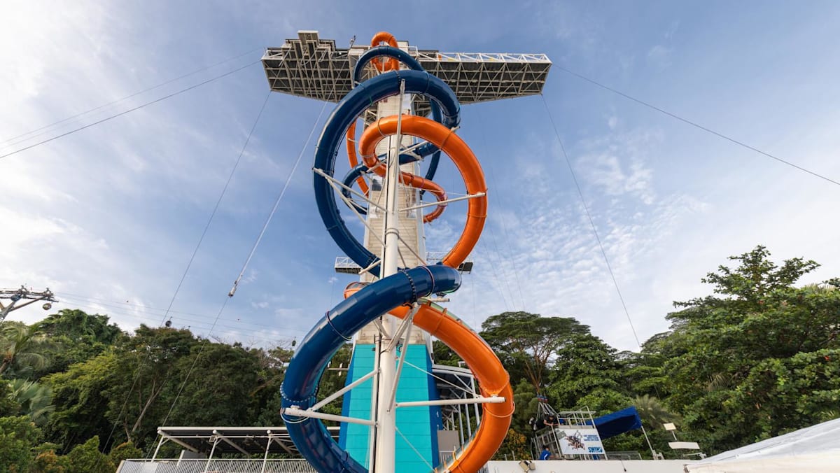 Skypark Sentosa unveils Southeast Asia's tallest dry slides, opening Jun 7