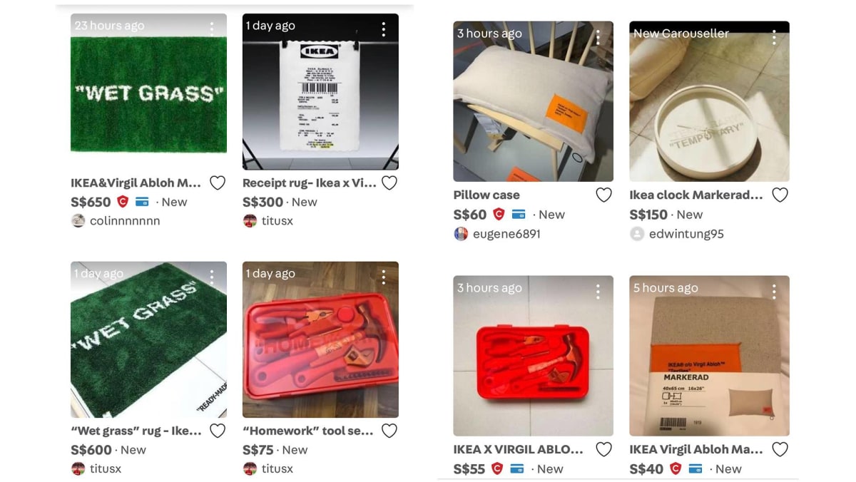 Sold-Out Items From Ikea's Markerad Collection Now On Carousell For Twice  Or Thrice The Price - TODAY