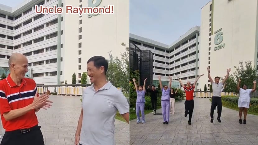 #trending: Health Minister Ong Ye Kung and Uncle Raymond just did the 'best dance collaboration' 