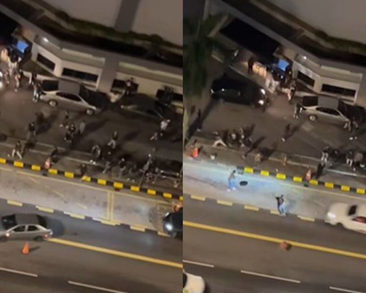 2 vehicles ram into crowd outside Kuala Lumpur nightclub, injuring 2
