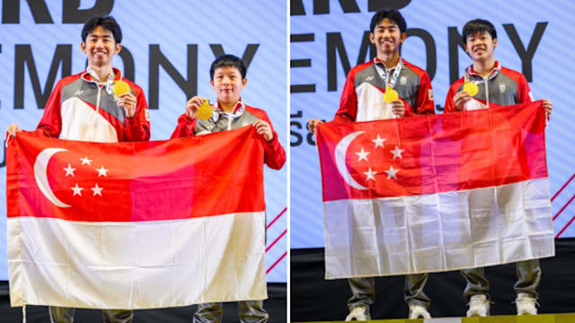 乒乓队强势摘下混双和男双冠军 为我国再添两面金牌