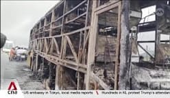 India bus fire: At least 25 dead after motorcycle collision sparks blaze in southern state  India bus fire: At least 25 dead after motorcycle collision sparks blaze in southern state