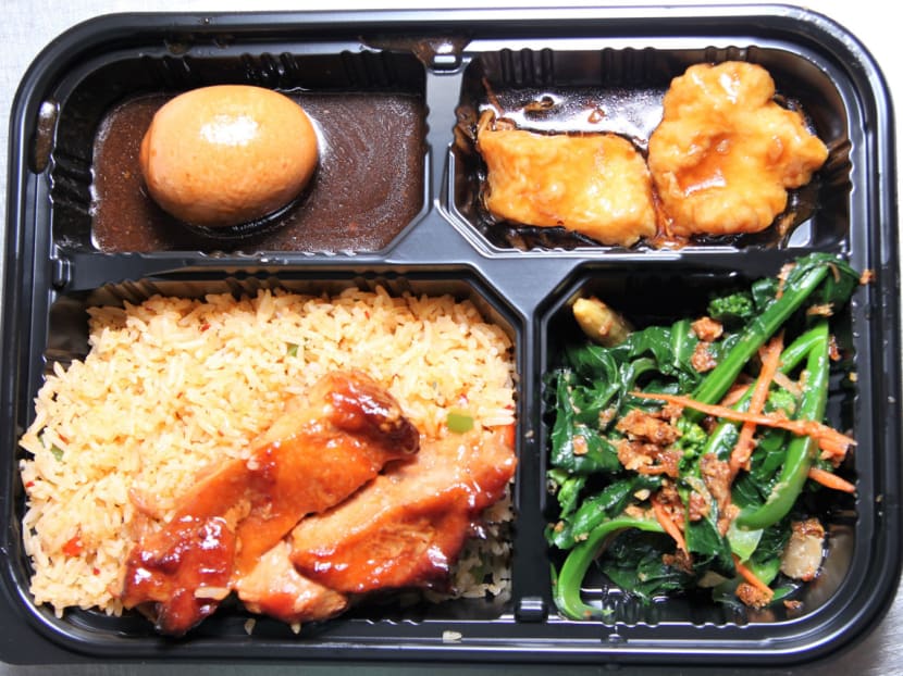 A set meal prepared by FoodTalks Caterer & Manufacturer. On Nov 26, 2018, 131 people suffered from gastroenteritis after eating the meals, but none were hospitalised.