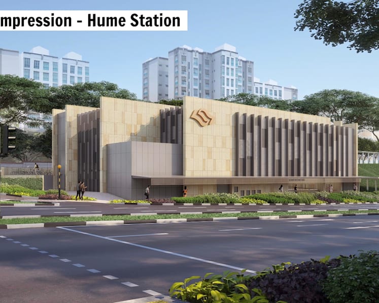 LTA awards civil works contract for Downtown Line's new Hume MRT station