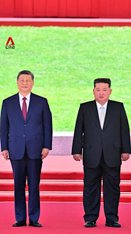 Chinese president Xi makes rare visit to North Korea