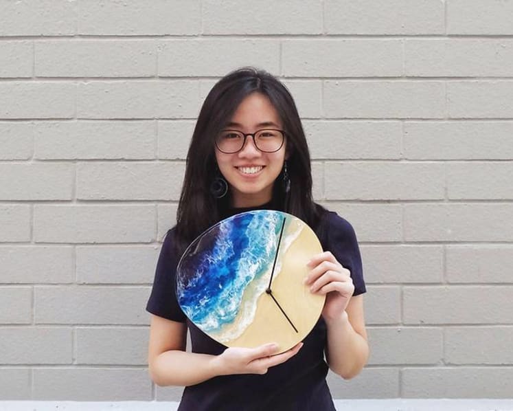 Creative Capital: The 19-year-old artist who captures the ocean in miniature