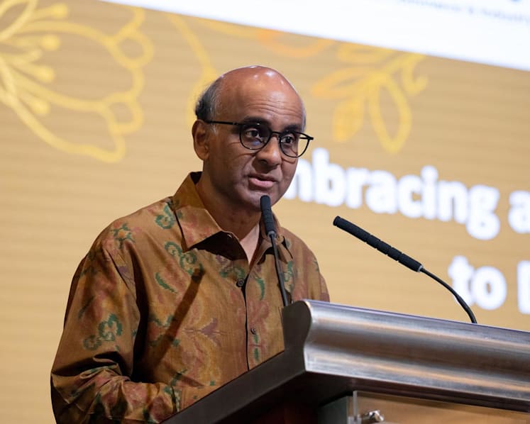 Don't overreact to 'Chinese-dominant' label put on S'pore society for political reasons by some countries: Tharman