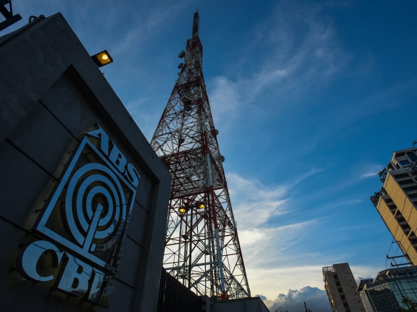 A general view shows the ABS-CBN network headquarters in Quezon City, Manila on May 5, 2020. The Philippines' top broadcaster ABS-CBN on May 5 was ordered off the air over a stalled operating licence renewal, drawing fresh charges that authorities were cracking down on press freedom.