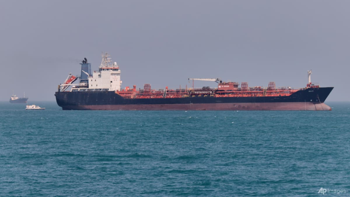 Oil tanker hit by 'unknown projectile' in Strait of Hormuz region: Maritime agency