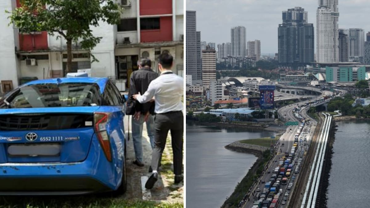 Eight Singapore taxi drivers arrested over alleged bribery involving Causeway bus lane offences