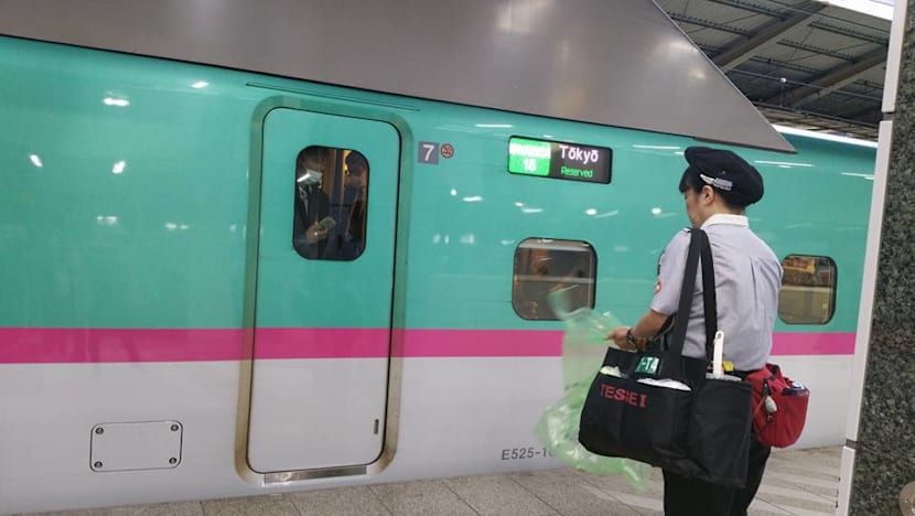 Cleaning brigade helps Japan’s bullet trains to run on time