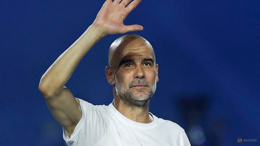 Guardiola "quit 100 times" before final exit, says Man City chairman