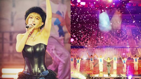 J-pop icon Ayumi Hamasaki performs in empty stadium in China