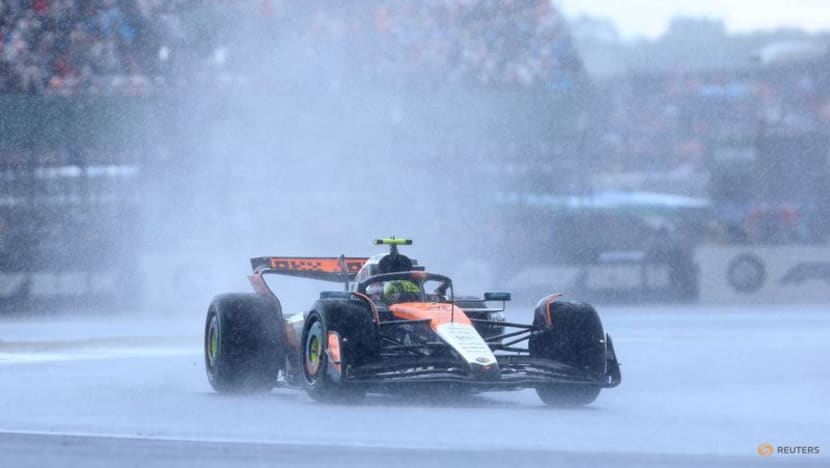 Norris wins in the wet as Piastri fumes and Hulkenberg stuns