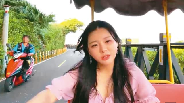 韩国女主播游台湾 疑遭男子施展“咸猪手”性骚扰