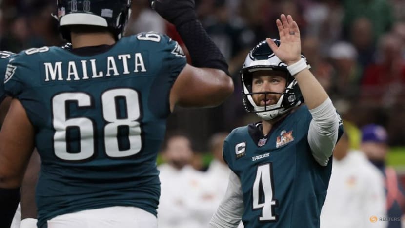 NFL-Eagles lineman Mailata notches Australian first with Super Bowl triumph