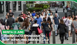 BERITA (3 Jun) | Jangka hayat penduduk SG naik sepanjang sedekad lalu