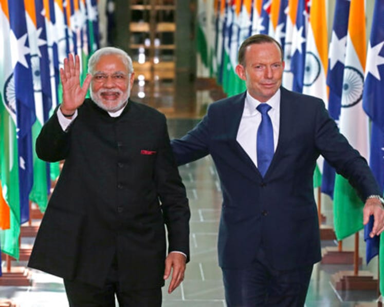 Australia flags democracies' trade swing from China to India