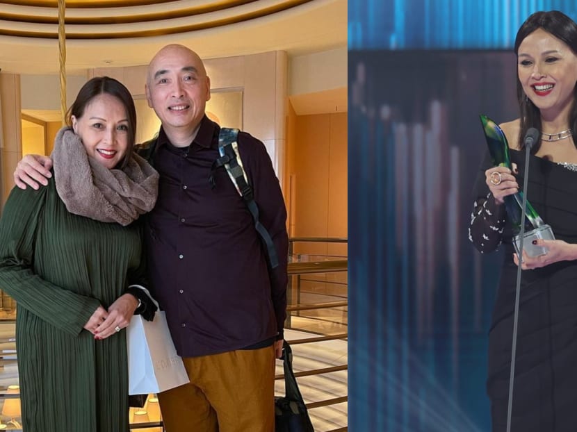 Best Supporting Actress Aileen Tan says her husband didn’t watch Star Awards ‘cos he didn’t expect her to win and was just there to 'make up the numbers'