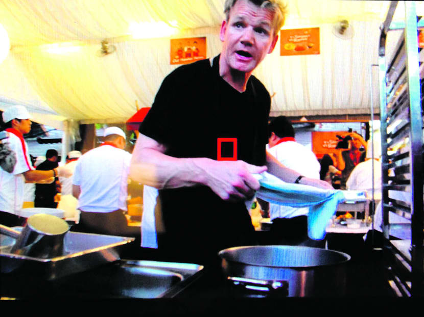 Ramsay under pressure. Photo: Alex Westcott