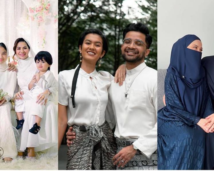 Malaysia’s celebrity newlyweds celebrate Hari Raya amid a third lockdown