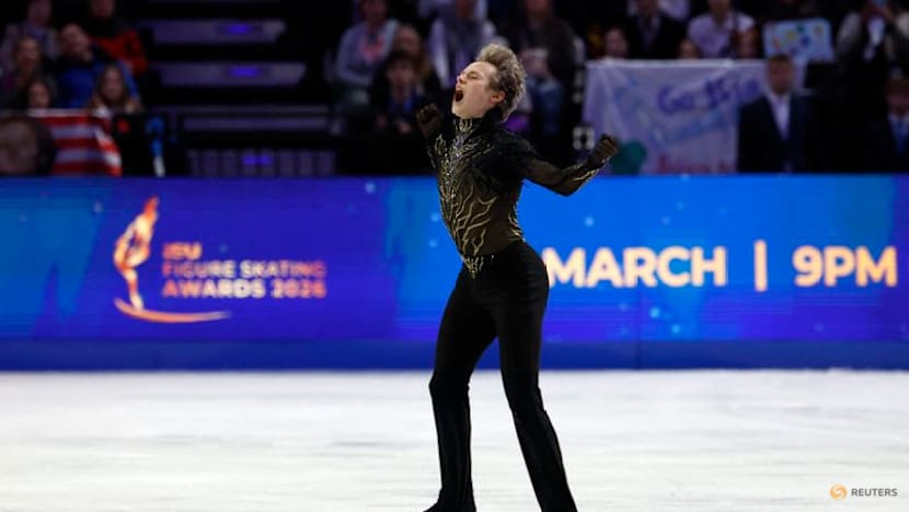 Figure skating-American Malinin earns Olympic redemption with world gold