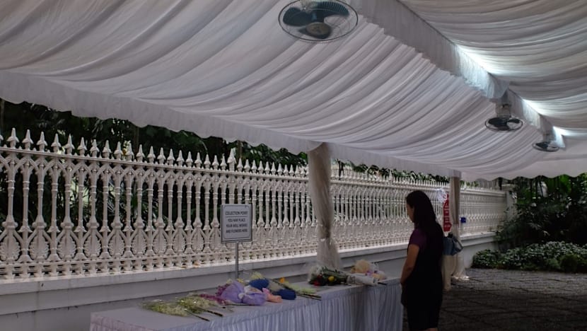 In handwritten notes, S'poreans pay tribute to S R Nathan at Istana