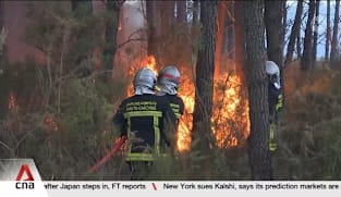 Cooler temperatures, rain bring relief to French firefighters
