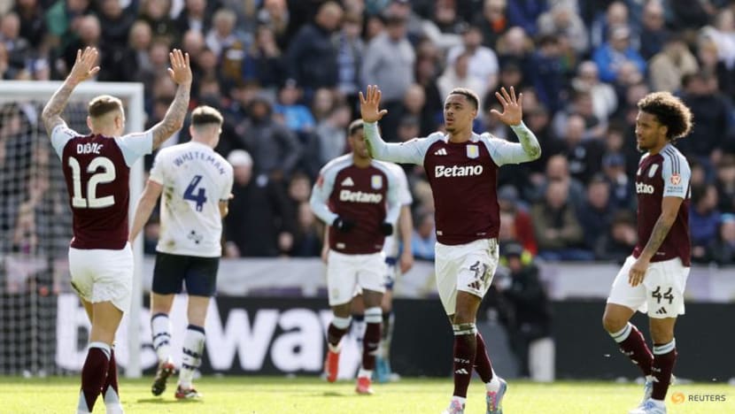 Aston Villa's Rashford scores twice in FA Cup win over Preston to reach semis
