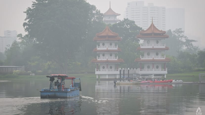 Haze disrupts daily routines, hits businesses in Singapore's west as PSI reaches very unhealthy level