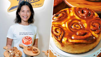6 Years After Retrenchment & Selling Fab Cinnamon Rolls From Home, Baker Opens Shop In East Coast