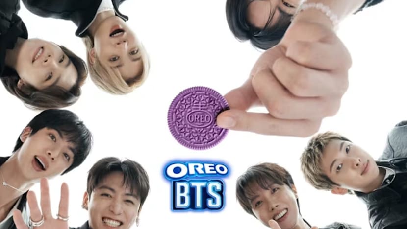 BTS x Oreo rilis 'cookie' rasa hotteok warna ungu edisi terbatas, terinspirasi camilan Korea