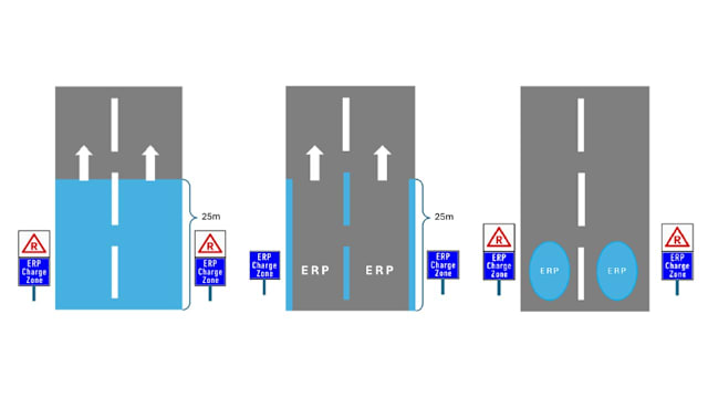 如何识别ERP2.0收费路段？ 陆交局五路段试行新标志