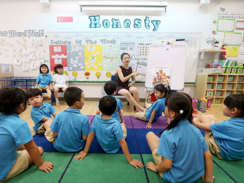 The move to control two-thirds of the pre-school sector will allow the Government to ‘influence the space better’, particularly when it comes to managing the costs of early childhood education. Photo: Koh Mui Fong