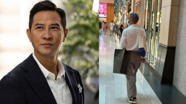 58岁香港影帝满头白发　独自逛街没人认出！