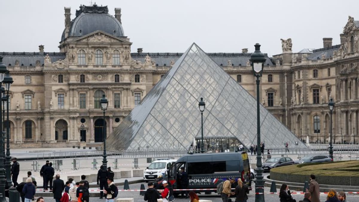 Thieves strike Louvre in daring jewel heist as the world’s most visited museum shuts