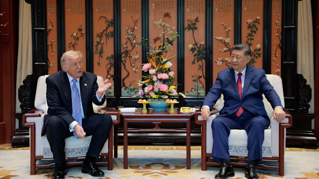 特朗普：同习近平达成一系列“成果丰硕的贸易协议”
