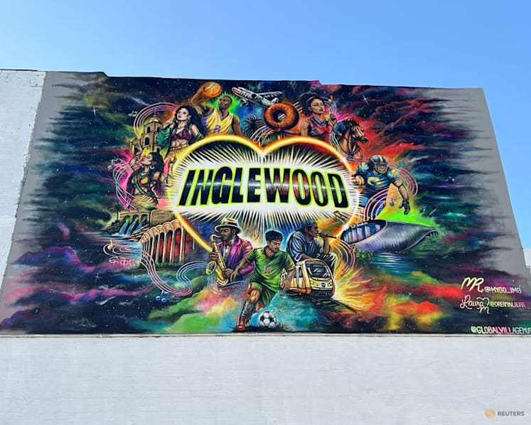 Inglewood, once known for danger, uses World Cup to rebrand as a fun place