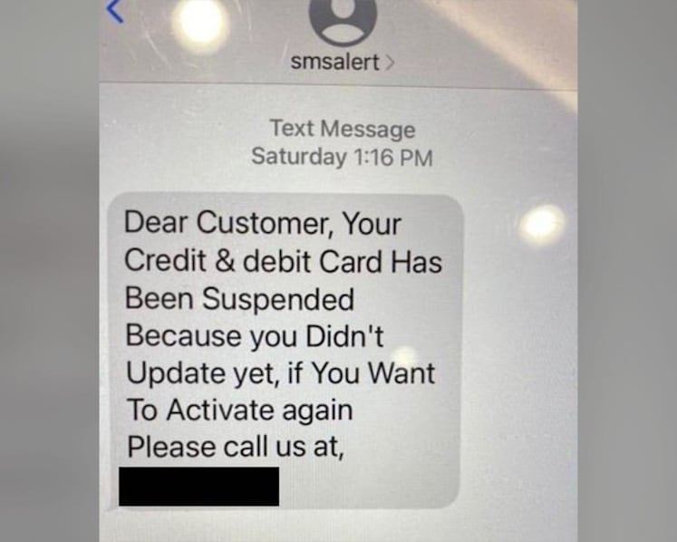 Police warn of SMS scam as 18 victims lose S$120,000 in January