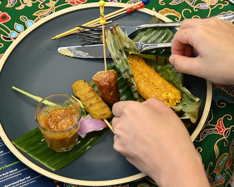 Veggie satay: Singapore lab cooks up Asian favourites, minus the meat