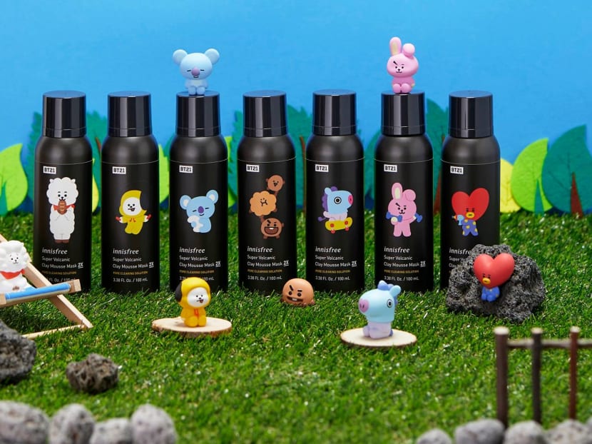 The cute characters from LINE FRIENDS are now on your fave products from Innisfree.