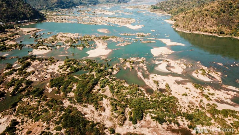 'The colour is blue’: Strange changes to Mekong River as hydropower dams and climate change make their mark