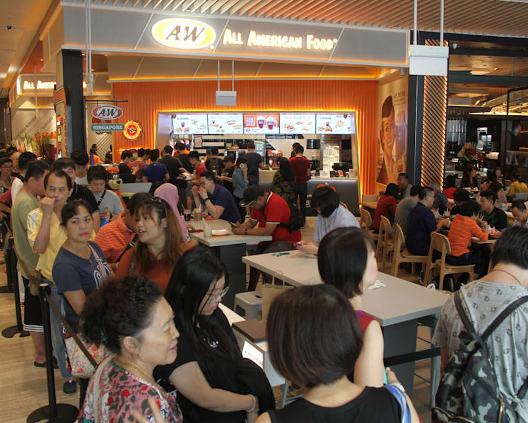 A&W, Pokemon Center and Shake Shack draw queues on Jewel’s official opening