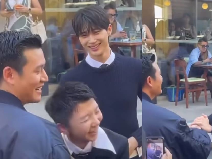 Eric Chou teases manager for asking Byeon Woo Seok for a pic; then asks the Korean actor for one too