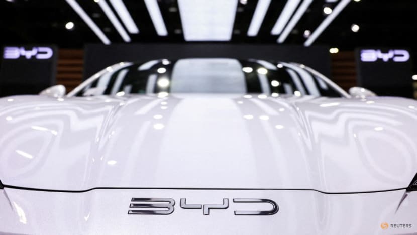 Chinese EV maker BYD sets higher annual sales target, brokerage report shows Chinese EV maker BYD sets higher annual sales target, brokerage report shows